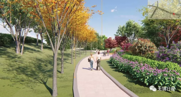 年底竣工 惠山大道新妆高颜值效果图曝光