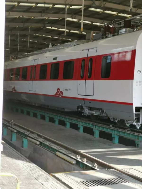 连云港市郊铁路最新进展！列车外观是这样的…