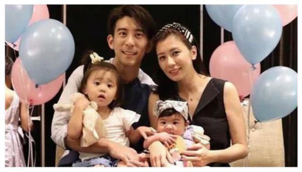 贾静雯修杰楷一家四口