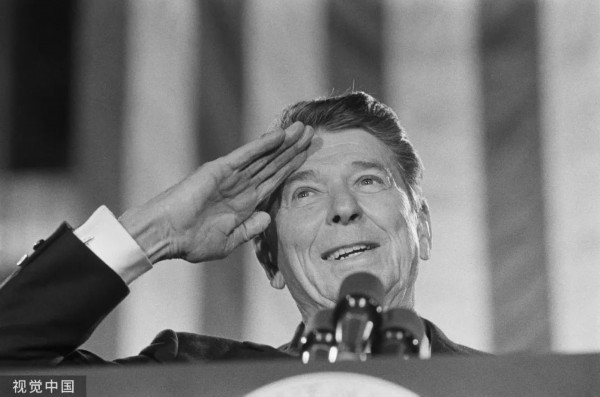 ▲资料图片:美国第40任总统(第49-50届)罗纳德·威尔逊·里根