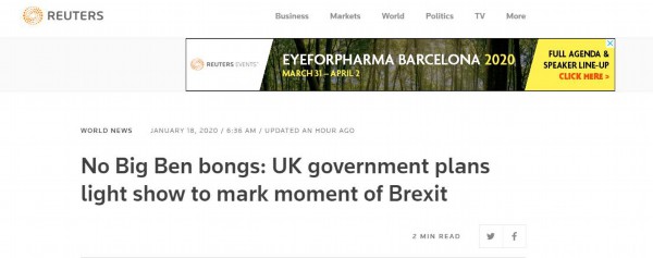 (路透社报道截图)