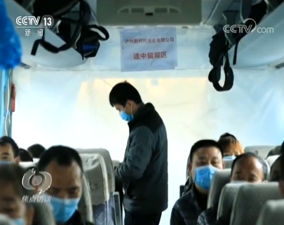  △设立途中留观区的客运大巴