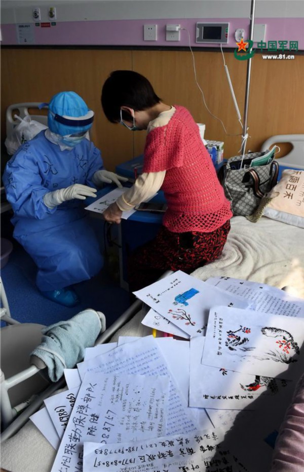 因为有你们,武汉走进了一个温暖的春天