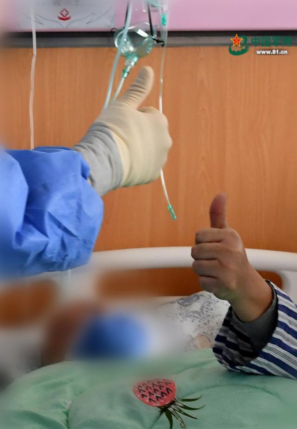 因为有你们,武汉走进了一个温暖的春天