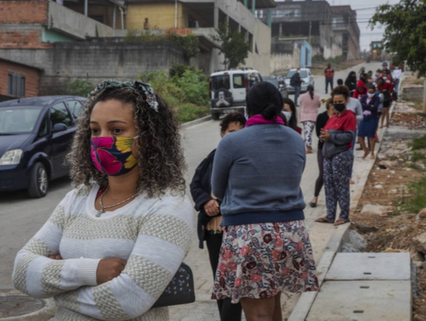 巴西新增确诊病例超3.8万例。(图源:巴西媒体)