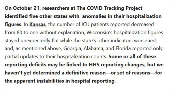 &ldquo;新冠追踪计划&rdquo;网站截图