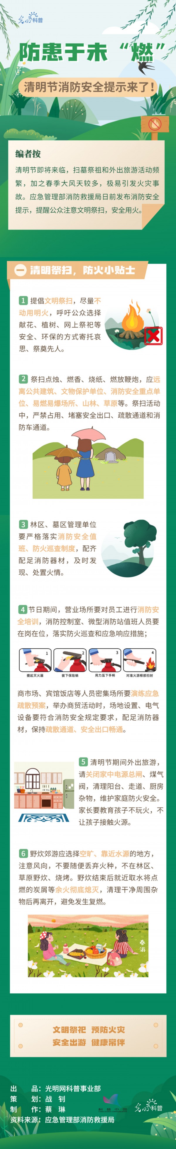 应急科普 | 防患于未&ldquo;燃&rdquo;，清明节消防安全提示来了！