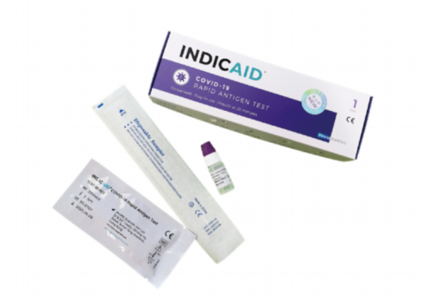  △申请在新加坡销售的一款新冠病毒自测产品