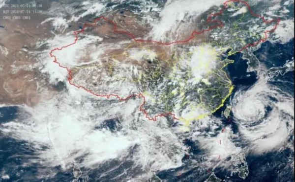 雨情|风云四号B星紧急启动高频次连续观测模式，实时监测河南雨情