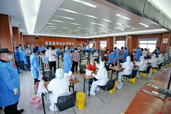 度假区(阳澄湖镇)· 度假区文体中心采样点
