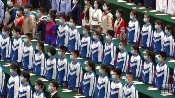 时政新闻眼丨在庆祝中国共青团成立100周年大会上，习近平这样寄望青年