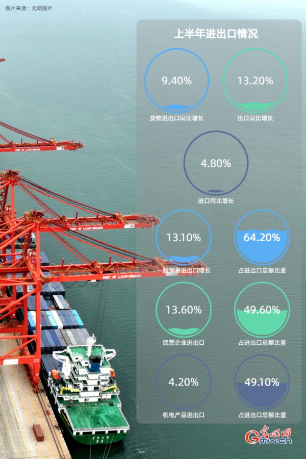 经济半年报丨【数据海报】上半年GDP同比增长2.5%国民经济企稳回升