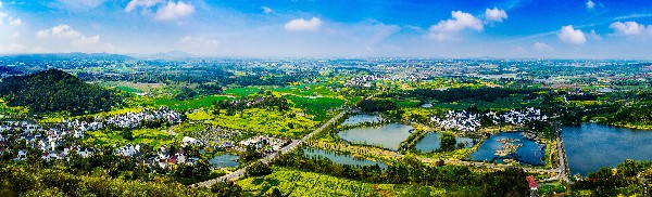 绿意盎然的高淳国际慢城。南京市高淳区委宣传部供图