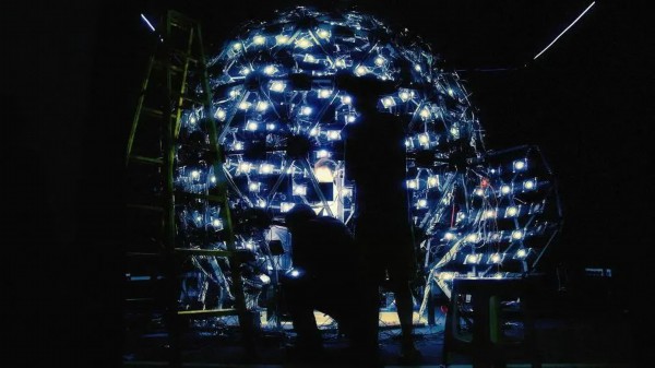 重光照4D扫描系统。企业供图