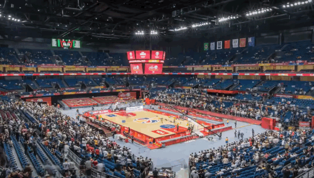 2019国际篮联篮球世界杯在南京青奥体育公园体育馆举行。