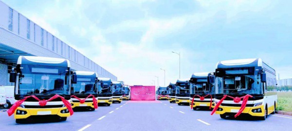 &ldquo;南京造&rdquo;新能源车出口欧亚等地。