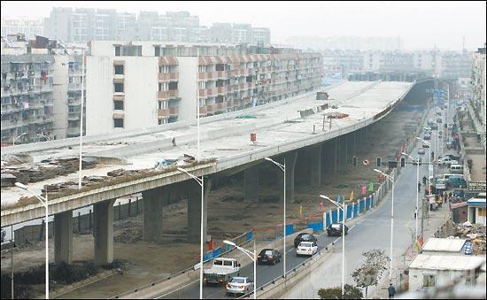南京高桥门立交地面元旦起恢复通车