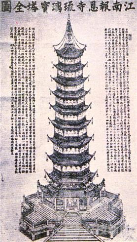 迪士尼老邮票惊现南京琉璃塔