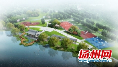 仪征扬子公园效果图 仪征扬子公园效果图