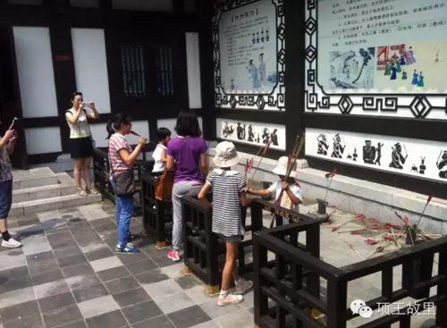 在项王故里拍摄