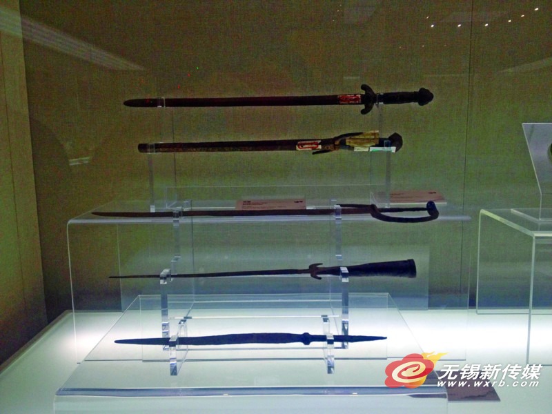 　　　阖闾城遗址博物馆部分藏品。