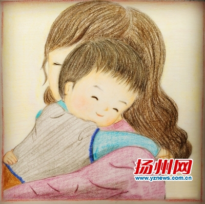 妈妈却别出心裁用画笔记录孩子7年来的成长故事,谐趣的图画配合感人的