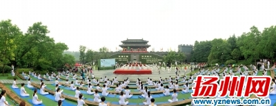 扬州大力推进城市公园体系建设。资料图片