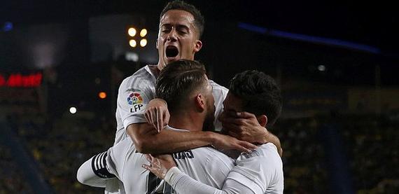 皇马2-1客场险胜