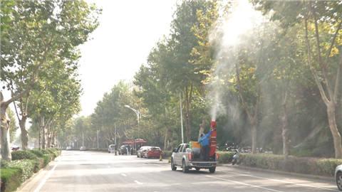 南京首次启用无人机治理&ldquo;梧桐雨&rdquo;