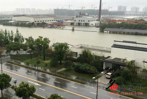 超警戒水位100厘米 京杭大运河苏州段紧急停航