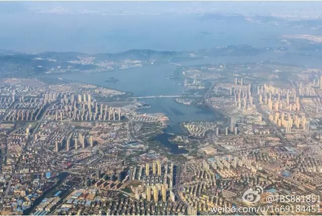 滨湖区空中看蠡湖,太湖新城,蠡湖新城…能找到你家么?
