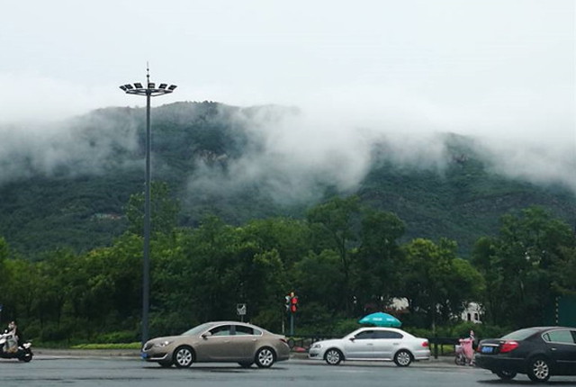 今天的云台山犹如仙境，你看到了吗？