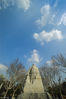 2017年3月25日，江苏徐州，彭园景区。彭祖塑像。
