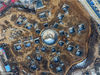 2018年1月21日，河南三门峡，陕州区几座地坑院呈“八卦”形状分布在黄土地上，鸟瞰视角十分新颖。
