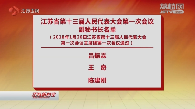 省第十三届人民代表大会第一次会议副秘书长名单