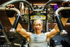 2015年10月20日，河南郑州，64岁的杜克四年来坚持每周进健身房训练三至四次，每次都是大重量高密度的器械运动。范昭/视觉中国