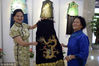 2018年9月26日，重庆，家里珍藏着的有百年历史的旗袍。