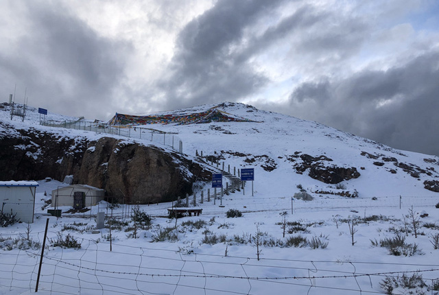西藏纳木错景区5号到7号因大雪停止接待游客
