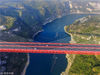 2016年7月16日，贵州贵阳，贵黔高速鸭池河特大桥，该大桥曾获多项世界纪录。