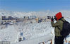 2018年11月13日，受西西伯利亚低槽东移南下的影响，新疆阿勒泰地区出现持续性降雪天气。雪过天晴后将军山森林公园银装素裹，玉树琼枝。