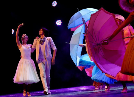 Russia's Todes dance troupe performs in Nantong