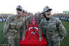 当地时间2018年11月2日，土耳其安卡拉，土耳其宪兵和海岸警卫队学院的学员在能力训练结束后参加宣誓仪式。