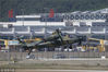 2018年10月30日，广东珠海，空军型直10K陆续抵达金湾机场。