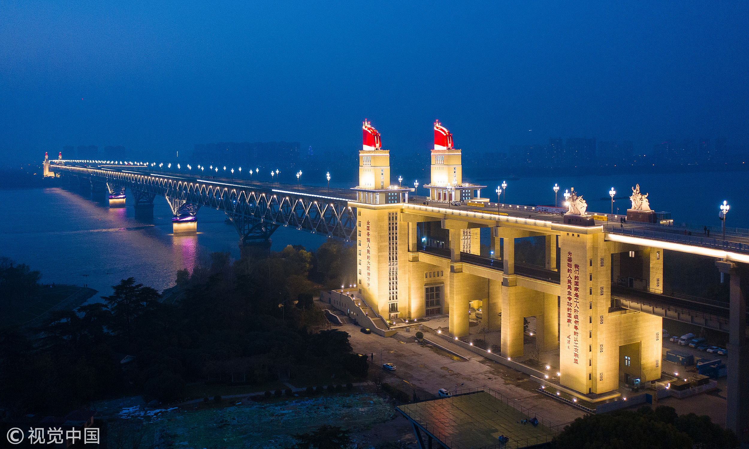 邓州·北京大道跨湍河大桥（彩虹桥）夜景|夜景|大桥|彩虹桥_新浪新闻