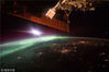 2015年10月9日，美国宇航局（NASA）发布宇航员Scott Kelly于10月7日在国际空间站拍摄的极光照片。