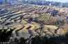 2018年2月16日，重庆云阳县的梯田蓄势待发，风景美不胜收。