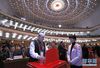 3月17日，十三届全国人大一次会议在北京人民大会堂举行第五次全体会议。这是代表在投票。 新华社记者 刘卫兵 摄