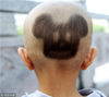 2012年9月2日，在河南许昌市区建设路，一位名叫李孟阳的小朋友新潮的发型吸引了众多路人的眼球，这名两岁多幼儿的头顶部被理成了“苹果标志”，头后则理成了“米奇标志”。