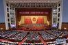 3月5日，第十三届全国人民代表大会第一次会议在北京人民大会堂开幕。 新华社记者 饶爱民 摄