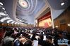 3月5日，第十三届全国人民代表大会第一次会议在北京人民大会堂开幕。 新华社记者兰红光 摄